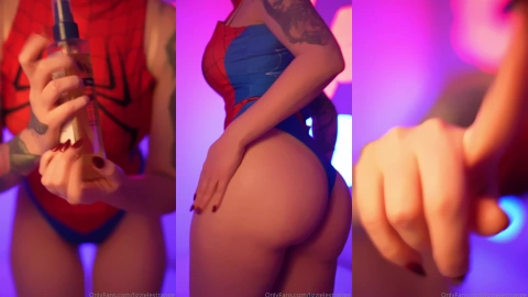 Booty, Legs & Feet Oiling with Kisses & Tapping