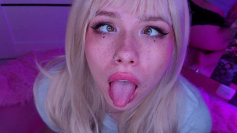 Ahegao Voice Commands – SparkleMonA's Wild Jerk Ecstasy