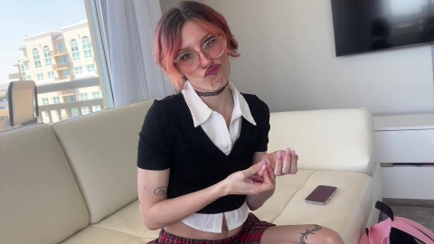 Elle Marz Step-Daddy Discipline & Best Friend Play
