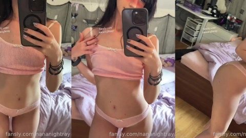 Pink PJs Nananightray - Paid Solo Fun
