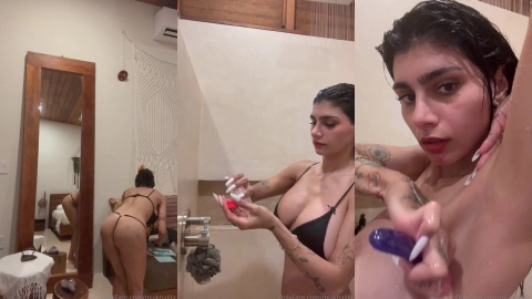 Mia Khalifa Shaves Armpits - Intimate Grooming