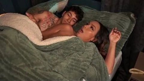 Kataleya Gil & Stepmom - Hotel Mix-Up & Bedroom Fun